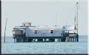 rangerstation on tubbataha reef